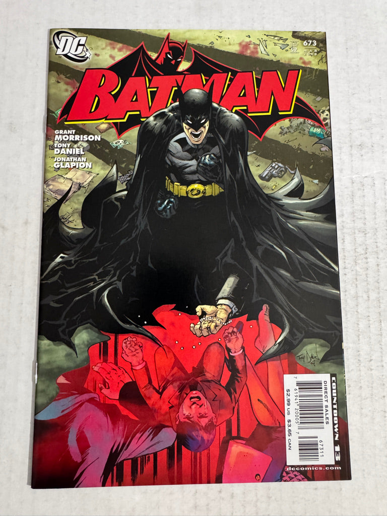 BATMAN #673 NM- Tony Daniel Cover