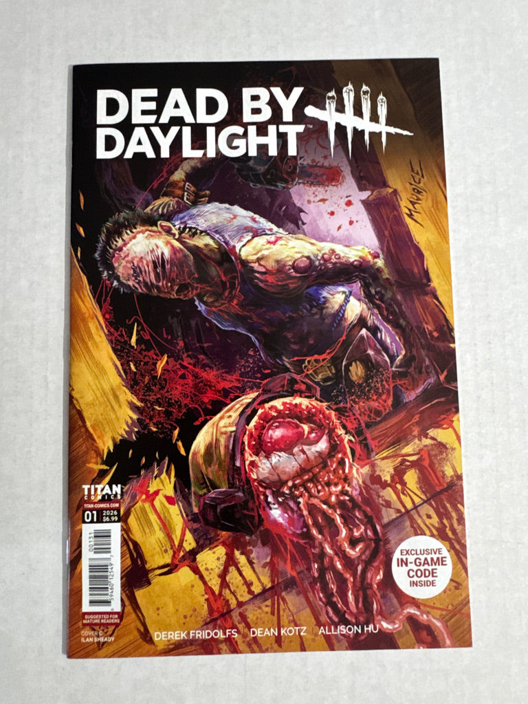 DEAD BY DAYLIGHT Hillbilly #1 NM Gore Variant W/ Game Code