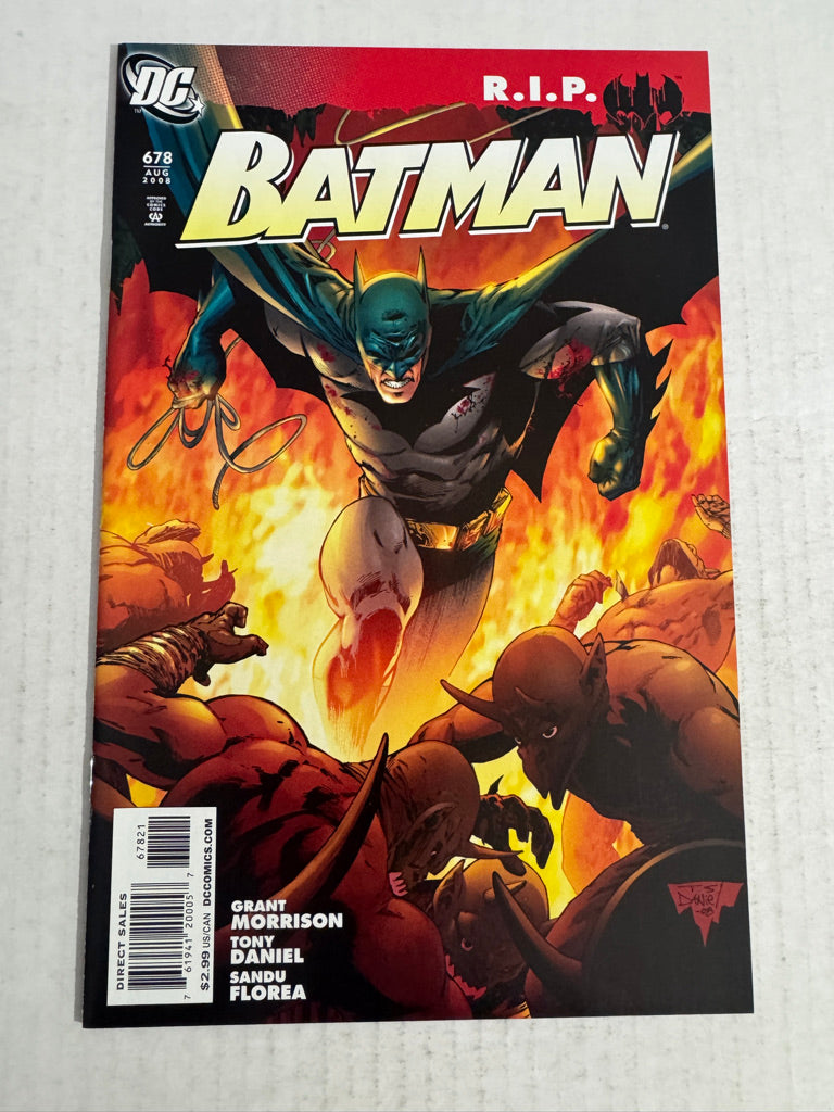 BATMAN #678 NM 1:25 Tony Daniel Variant