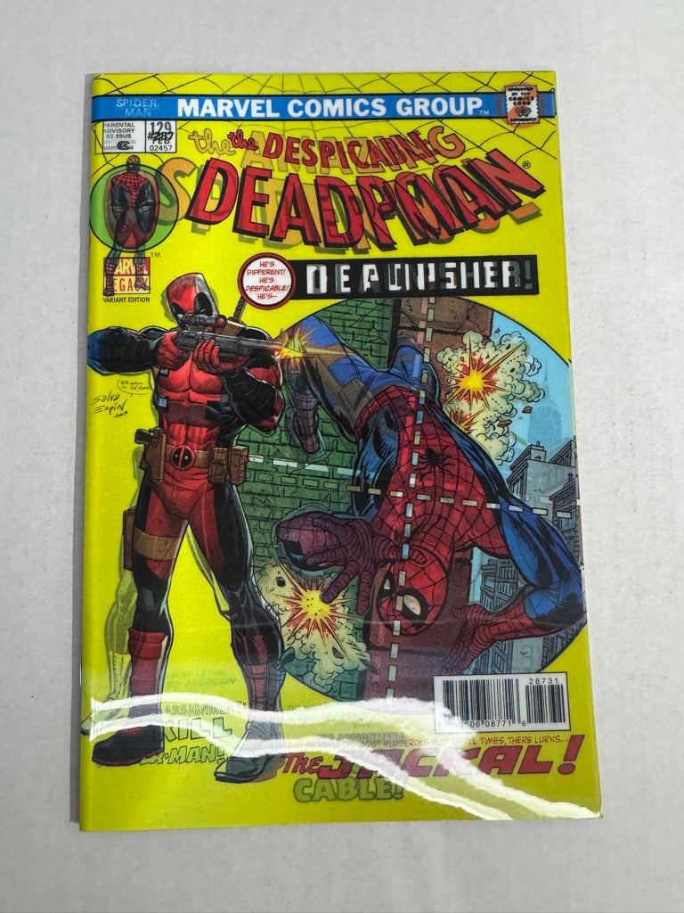 DESPICABLE DEADPOOL #287 NM Lenticular Variant