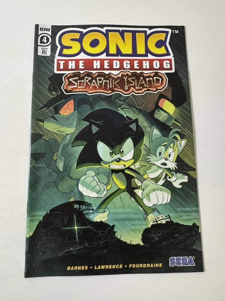 SONIC THE HEDGEHOG Scrapnik Island #4 NM 1:10 Variant
