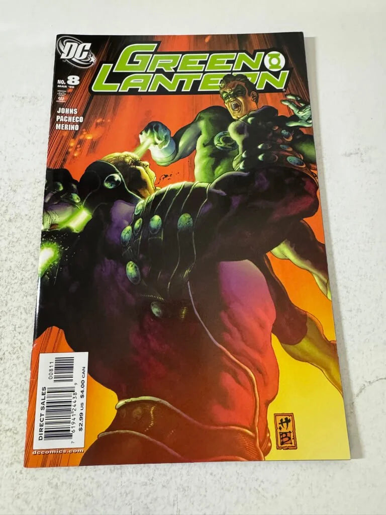 GREEN LANTERN #8 Vol 4 NM Simone Bianchi Cover