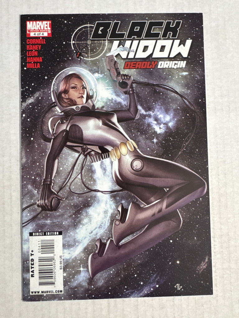 BLACK WIDOW DEADLY ORIGIN #4 FN/VF Adi Granov Cover