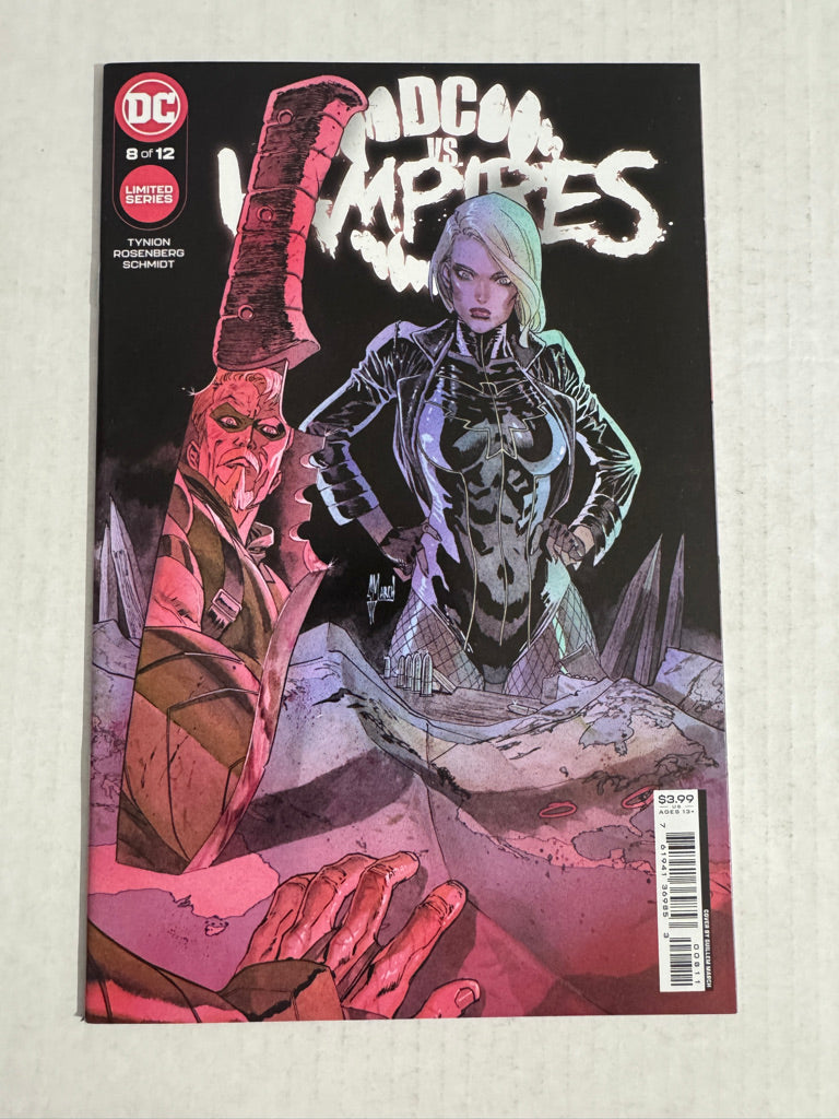 DC VS VAMPIRES #8 NM Guillem March Cover