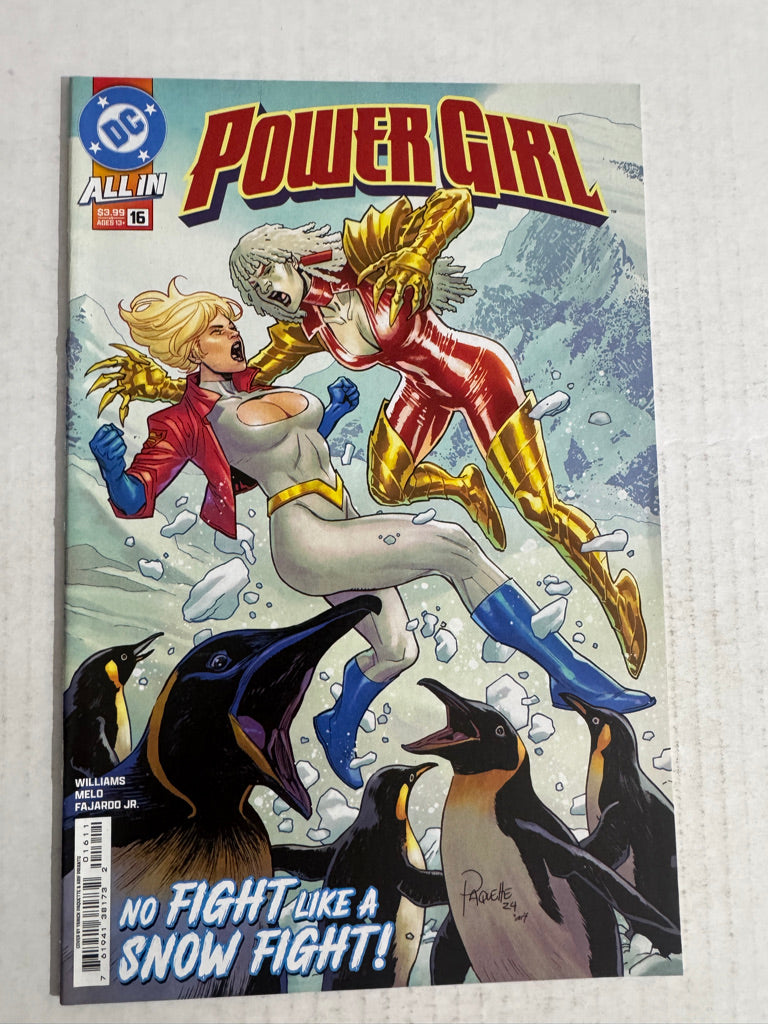 POWER GIRL #16 Vol 3 NM Yanick Paquette Cover
