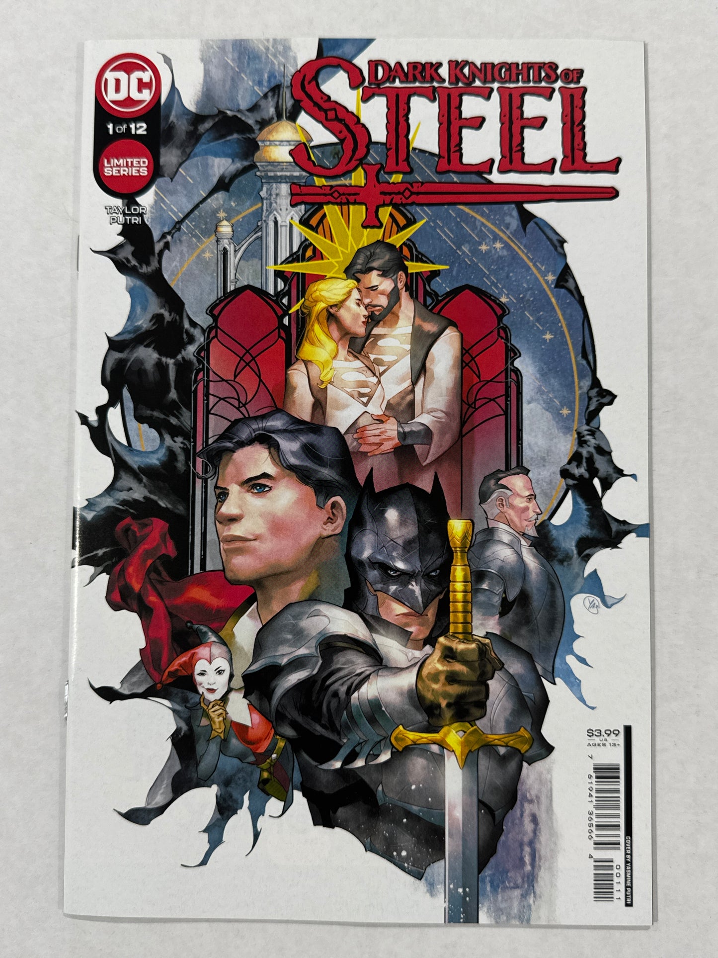 DARK KNIGHTS OF STEEL #1 NM Yasmine Putri Cover