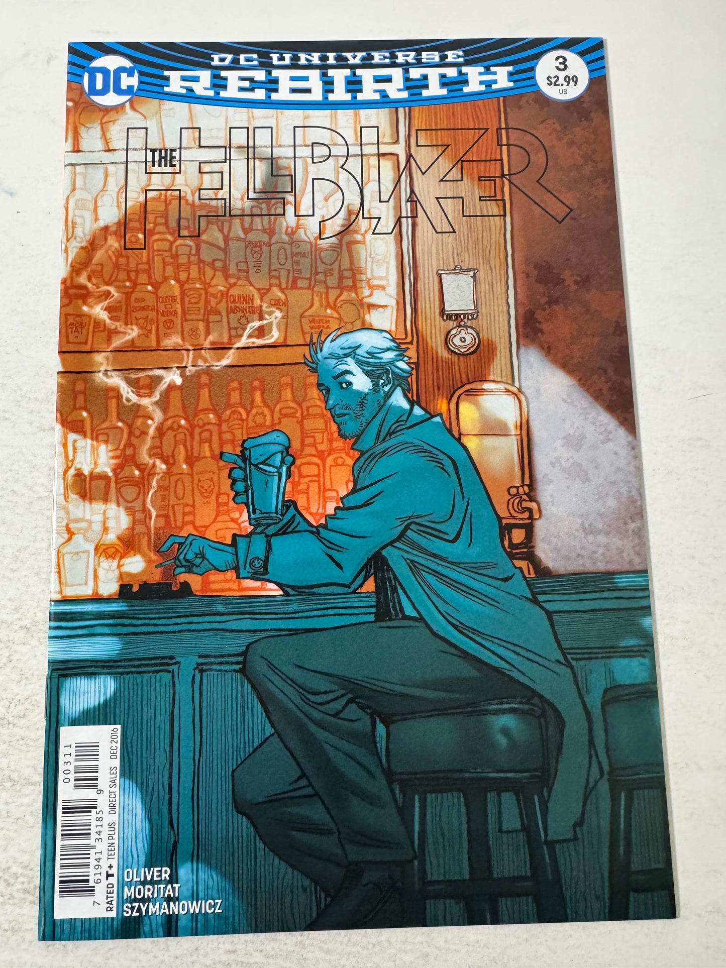 THE HELLBLAZER #3 NM Moritat Cover