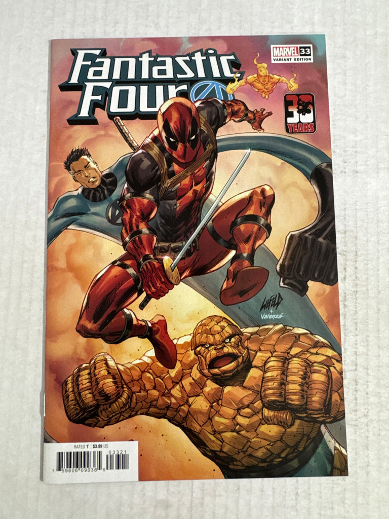 FANTASTIC FOUR #33 Vol 6 NM Rob Liefeld Variant