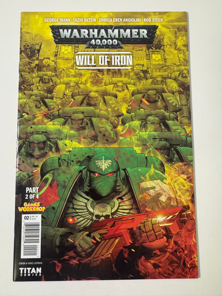 WARHAMMER 40000 Will of Iron #2 NM