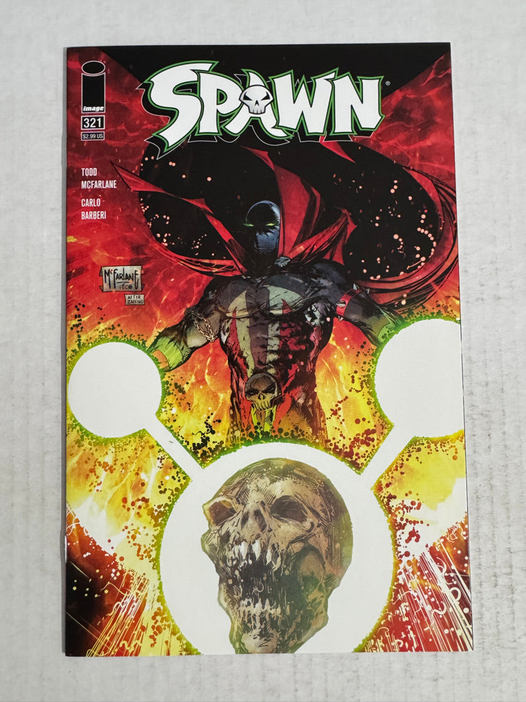 SPAWN #321 NM Todd McFarlane Variant