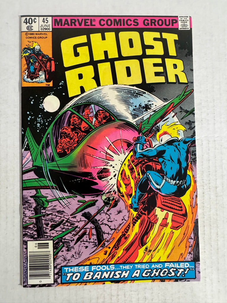 GHOST RIDER #45 NM NEWSSTAND