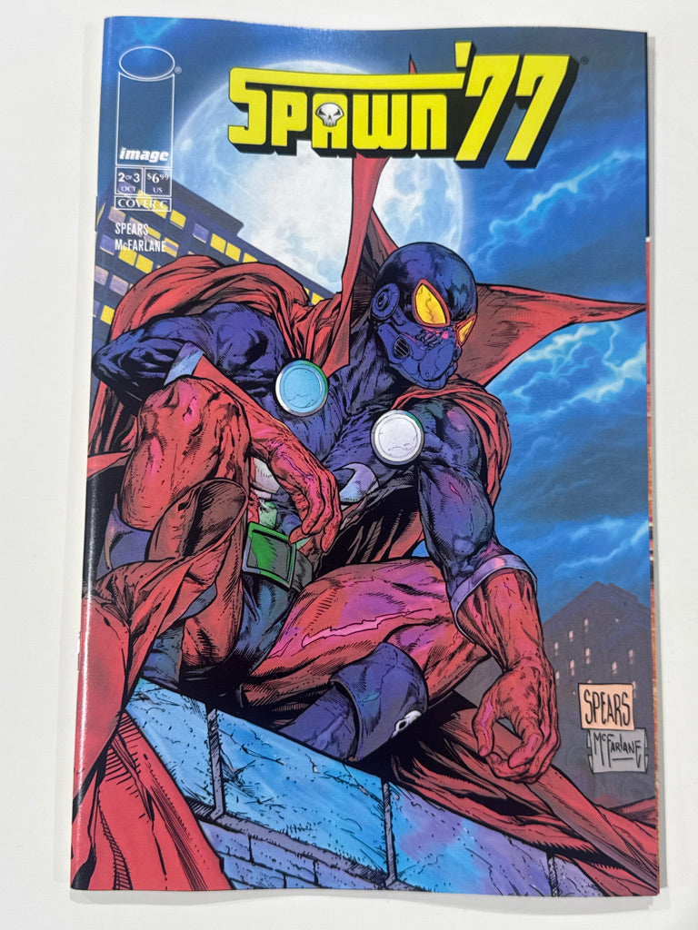 SPAWN '77 #2 NM Mark Spears & Todd McFarlane C Variant