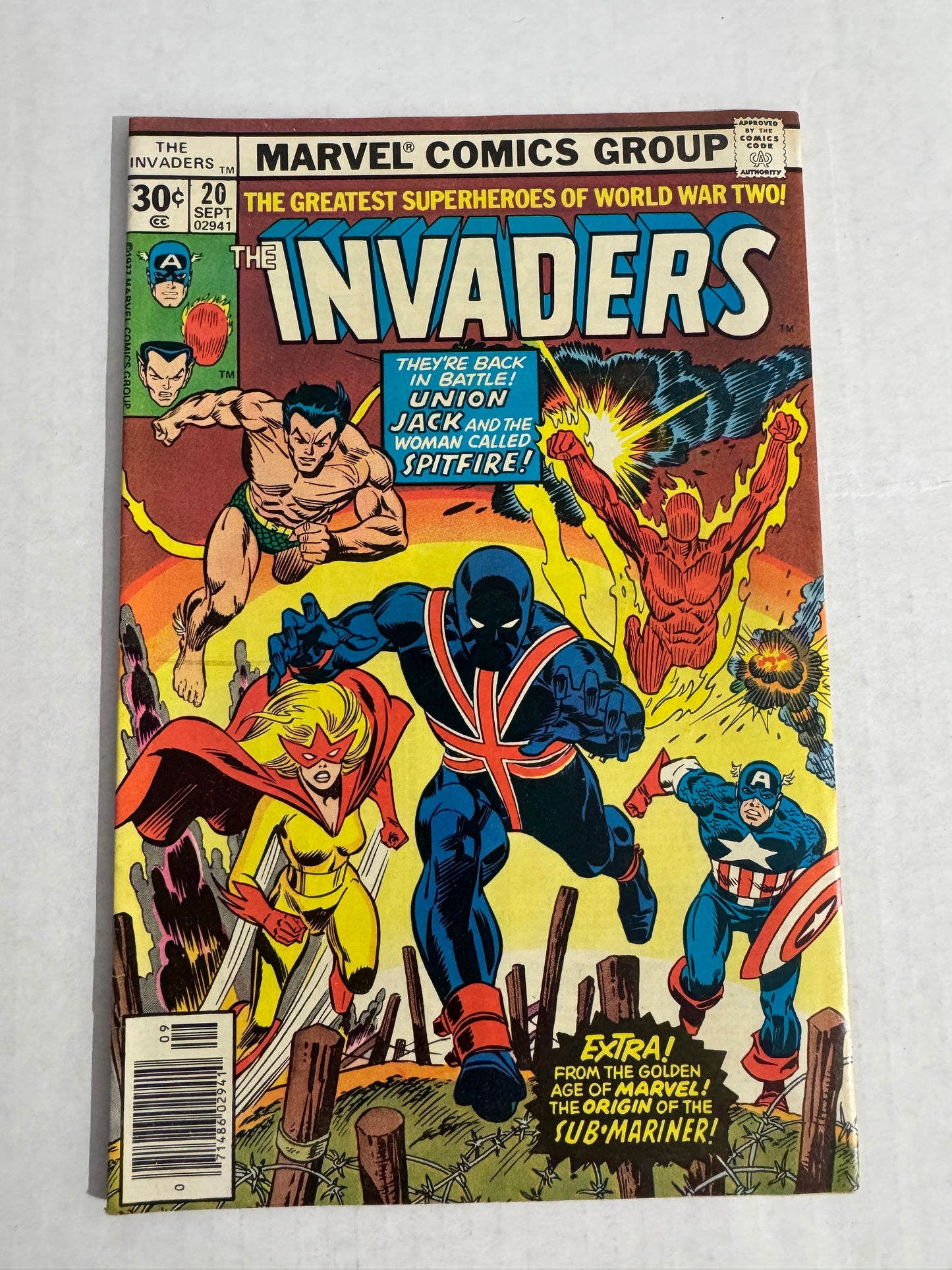 INVADERS #20 1ST APPEARANCE