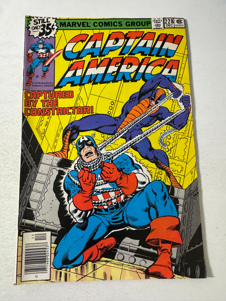 CAPTAIN AMERICA #228 FN/VF