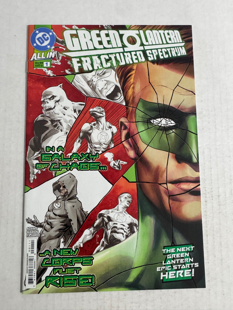 GREEN LANTERN FRACTURED SPECTRUM #1 NM