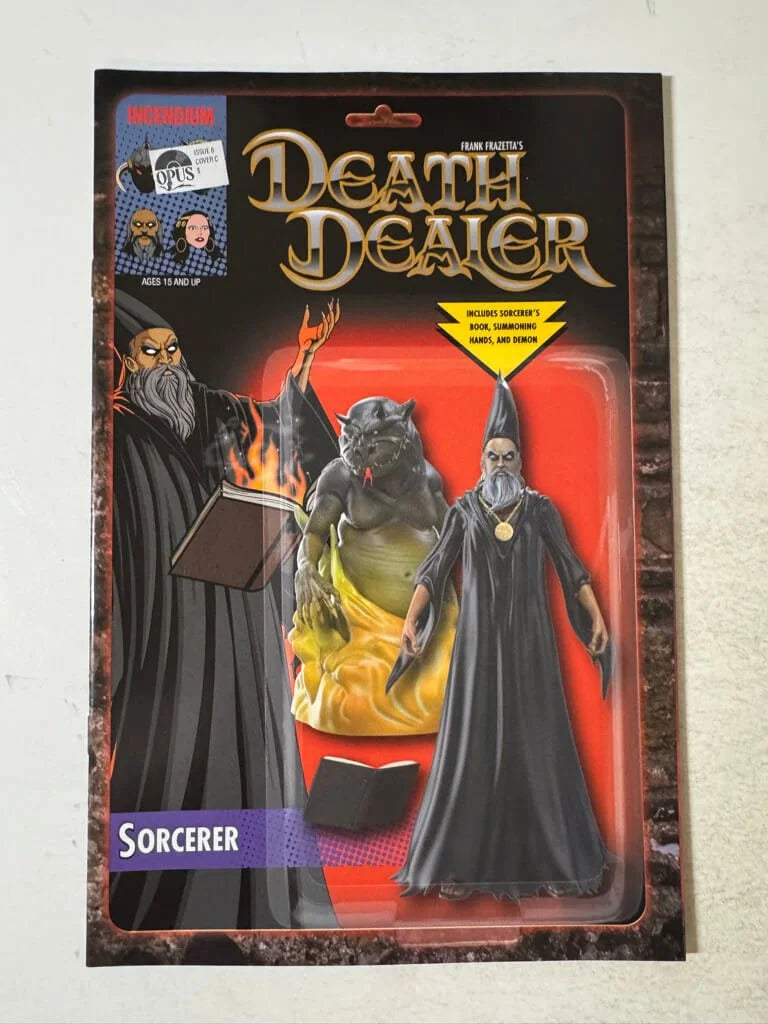 FRANK FRAZETTA'S DEATH DEALER #6 NM 1:5 Action Figure Variant (Opus)
