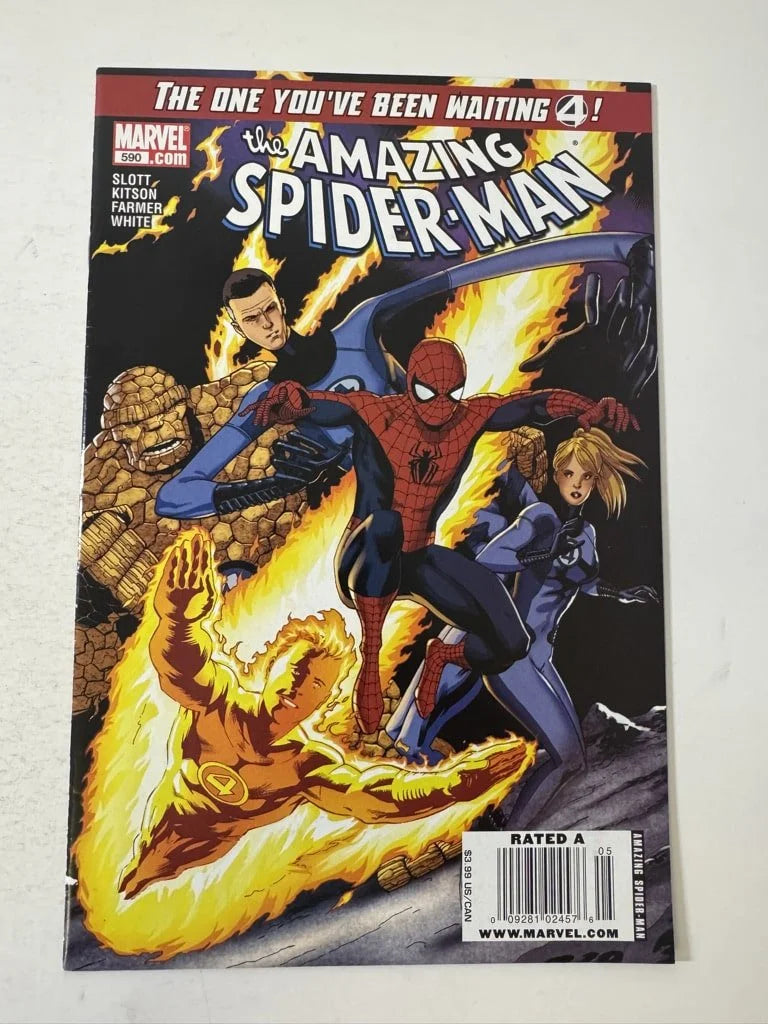 AMAZING SPIDER-MAN #590 VF- NEWSSTAND