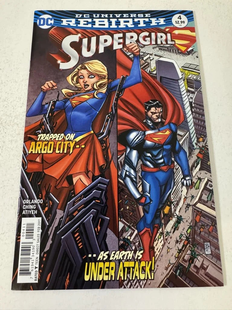 SUPERGIRL #4 Vol 7 VF/NM