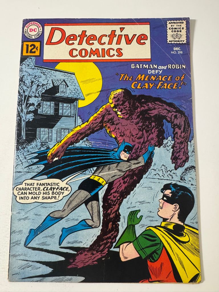 DETECTIVE COMICS #298 VG 1ST APPEARANCE
