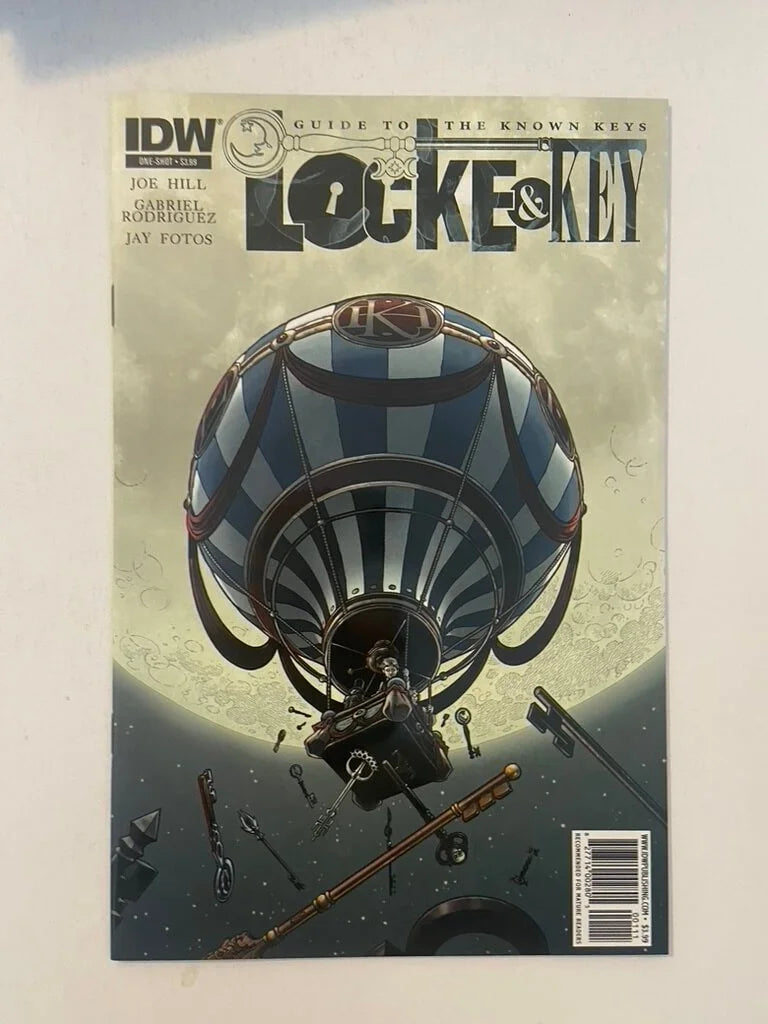 LOCKE & KEY Guide to The Known Keys #1 NM