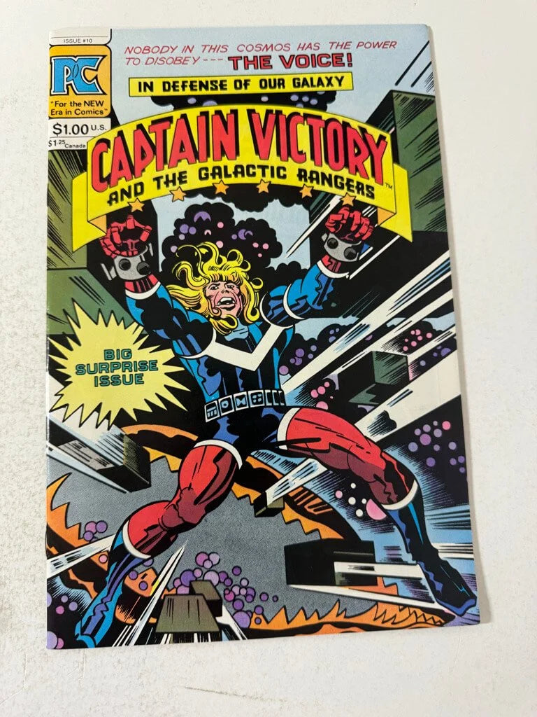 CAPTAIN VICTORY AND THE GALACTIC RANGERS #10 NM- Jack Kirby Cover