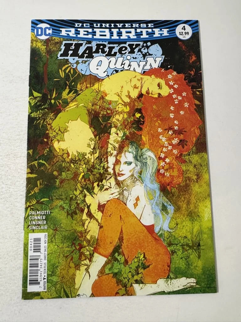 HARLEY QUINN #4 Vol 3 Bill Sienkiewicz Variant