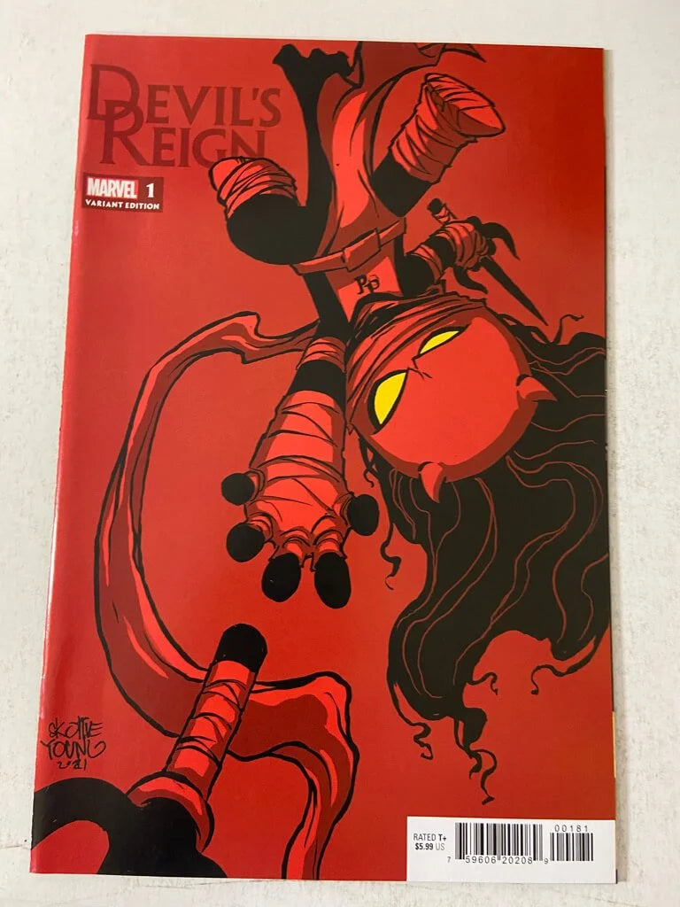 DEVIL'S REIGN #1 VF/NM Skottie Young Variant