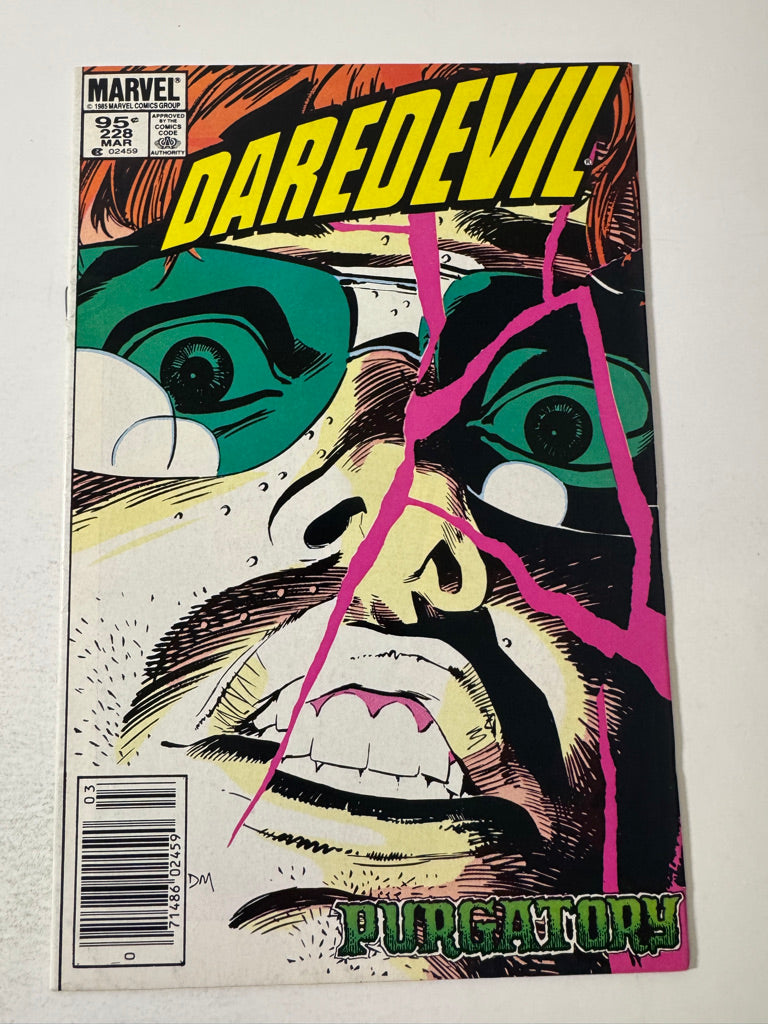 DAREDEVIL #228 VF+ CANADIAN PRICE VARIANT