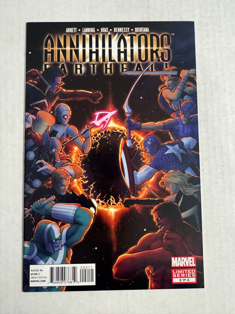 ANNIHILATORS Earthfall #2 NM Jonathan Tyler Christopher Cover