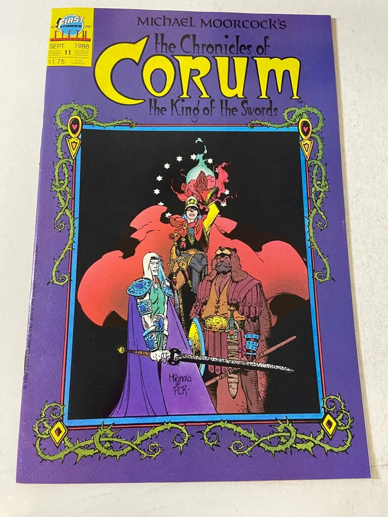 Michael Moorcock's THE CHRONICLES OF CORUM Th King of The Swords #11 Mike Mignola COver