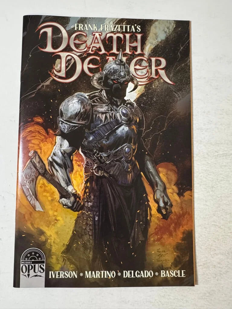FRANK FRAZETTA'S DEATH DEALER #4 NM 1:10 David Finch Variant (Opus)