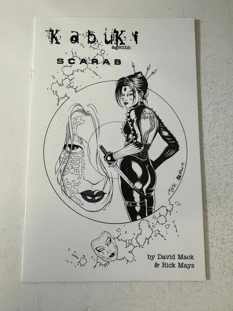 KABUKI AGENTS Scarab Ashcan NM David Mack & Rick Mays Cover