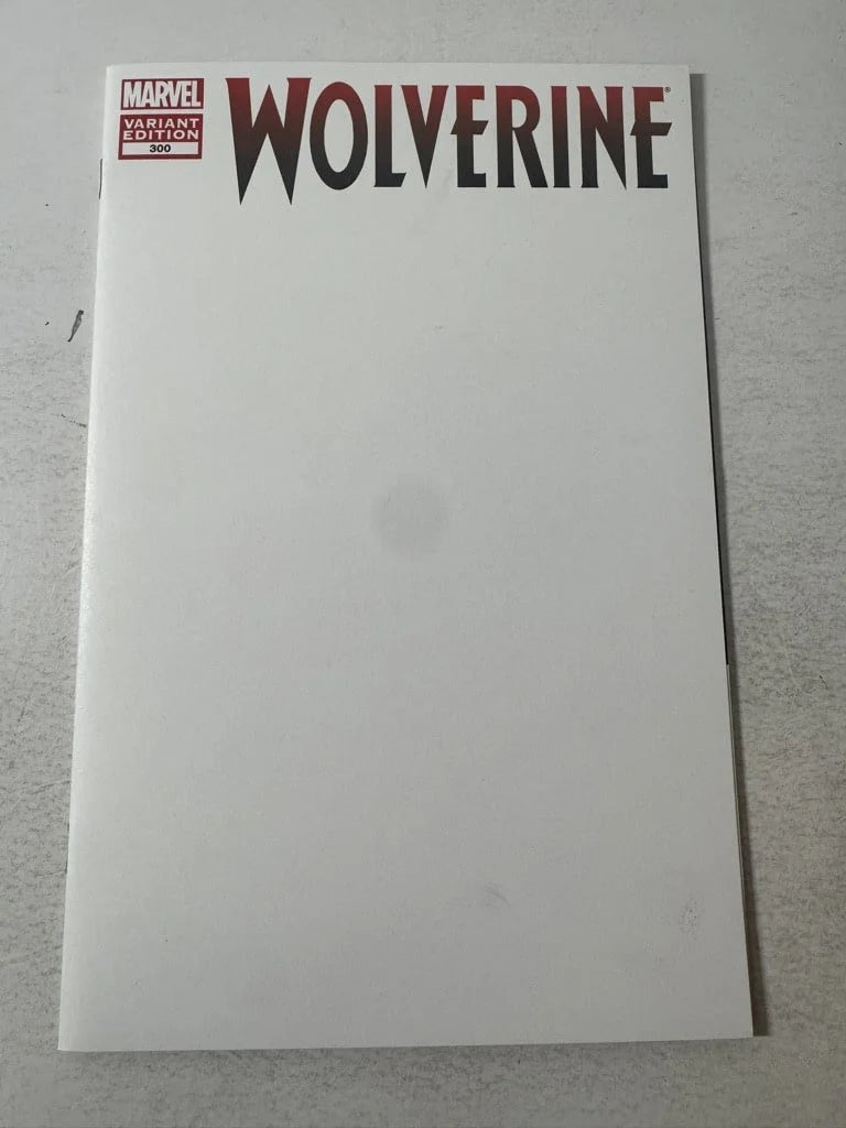 WOLVERINE #300 NM- Blank Variant