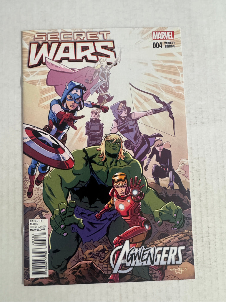 SECRET WARS #4 NM Chris Samnee Variant