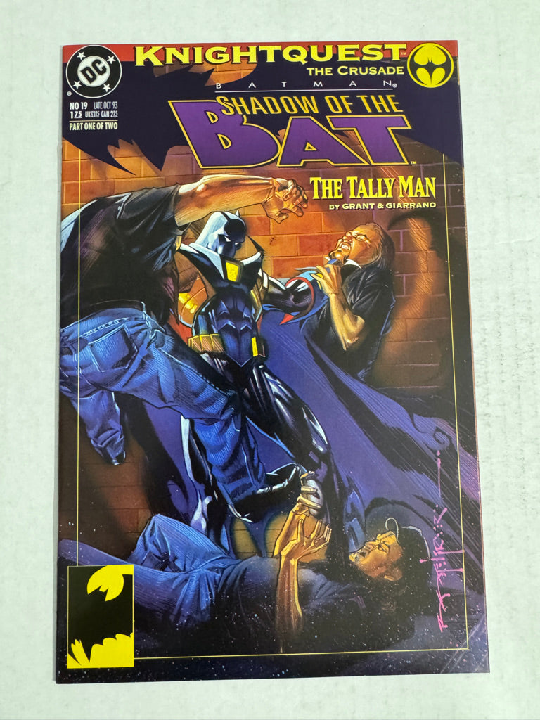 BATMAN SHADOW OF THE BAT #19 NM Brian Stelfreeze Cover