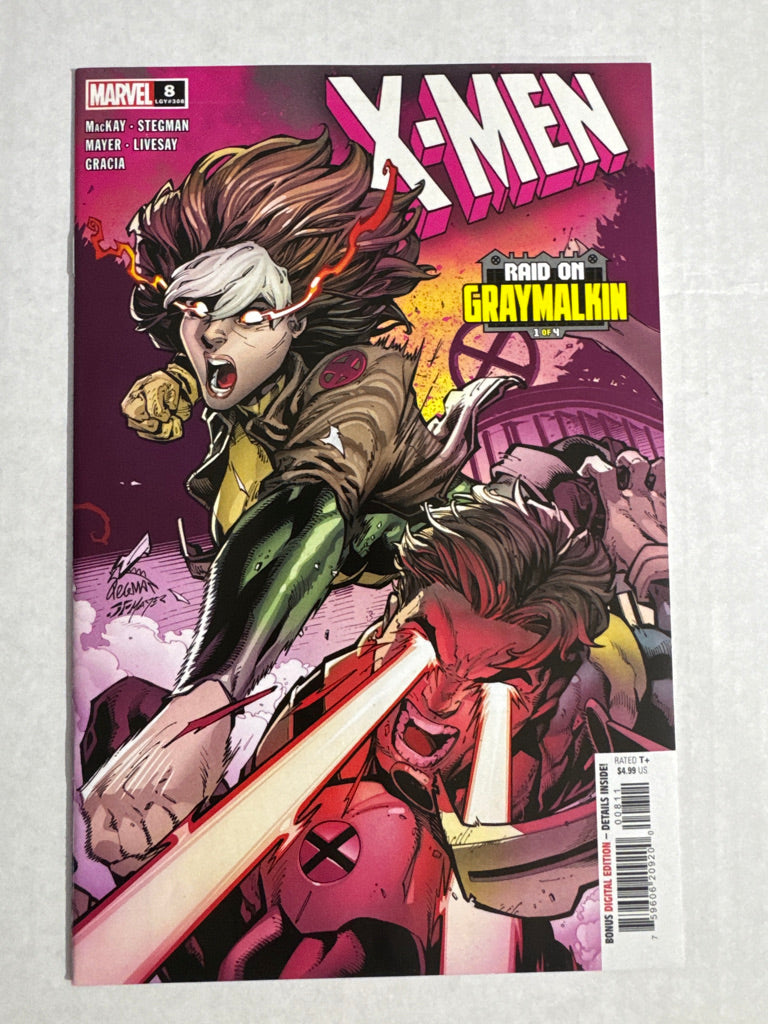 X-MEN #8 Vol 6 NM Ryan Stegman Cover