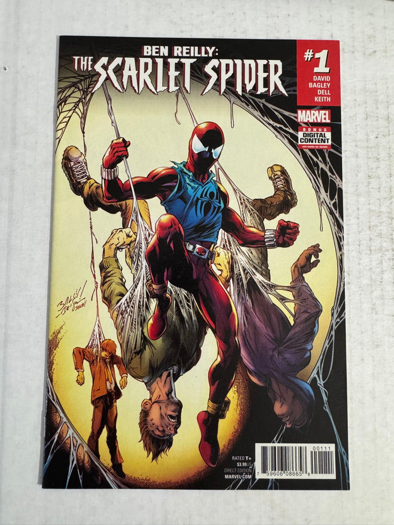 BEN RIELLY SCARLET SPIDER #1 VF+
