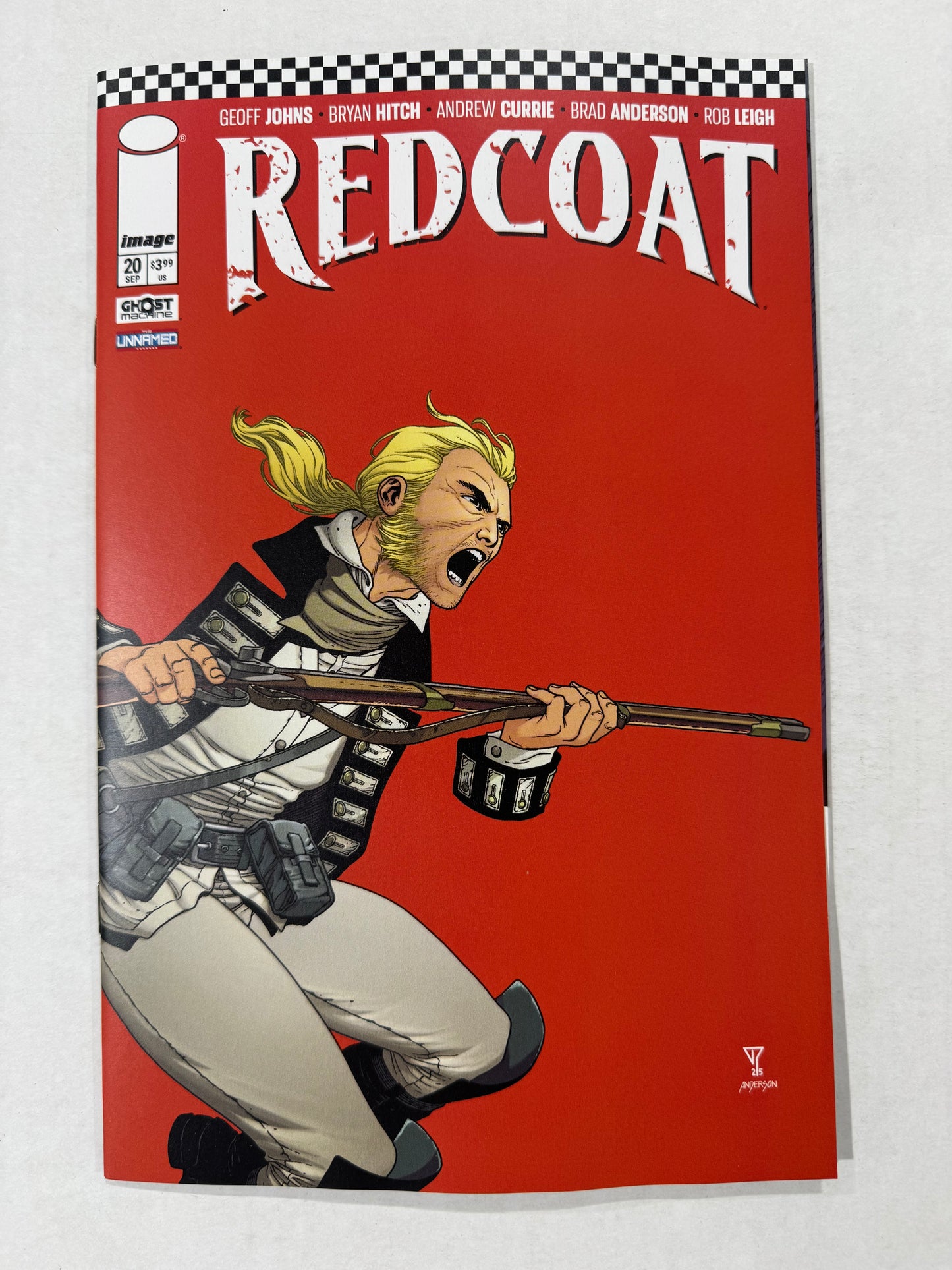 REDCOAT #20 NM Cover B Francis Portela Variant