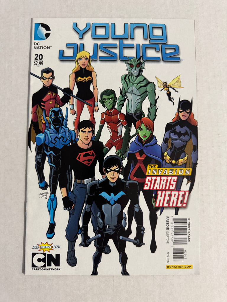 YOUNG JUSTICE #20 Vol 2 VF (Cartoon Network)