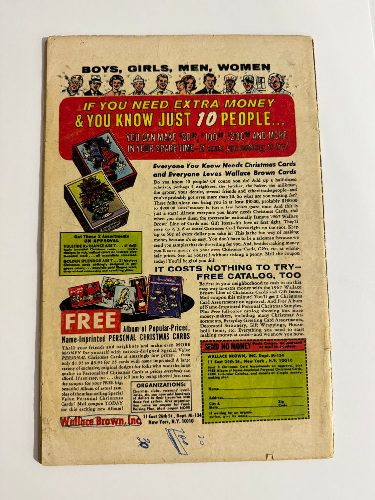 STRANGE TALES #161 GD