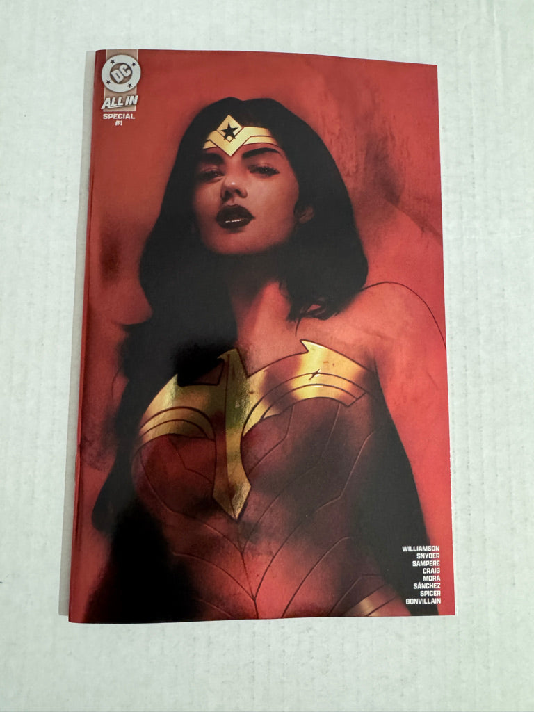 DC ALL-IN SPECIAL #1 NM NYCC Ben Oliver Wonder Woman Foil Variant LTD 1200