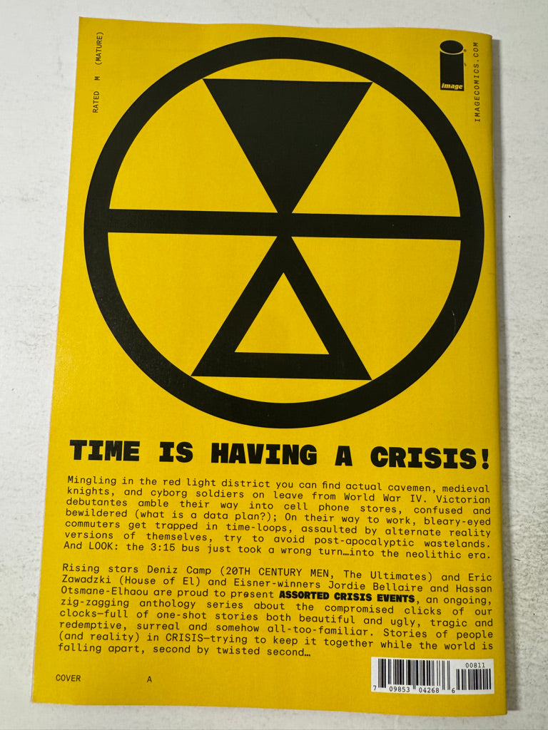 ASSORTED CRISIS EVENTS #8 NM SIGNED by Eric Zawadzki