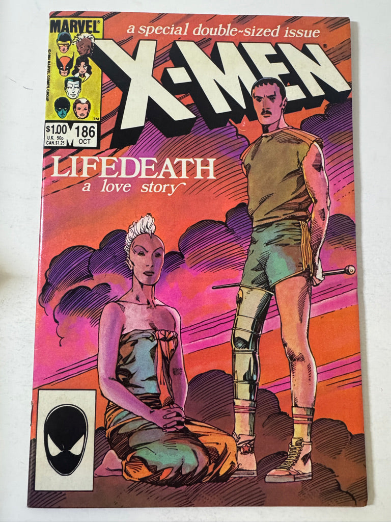 UNCANNY X-MEN #186 VF/NM Barry Windsor-Smith Cover