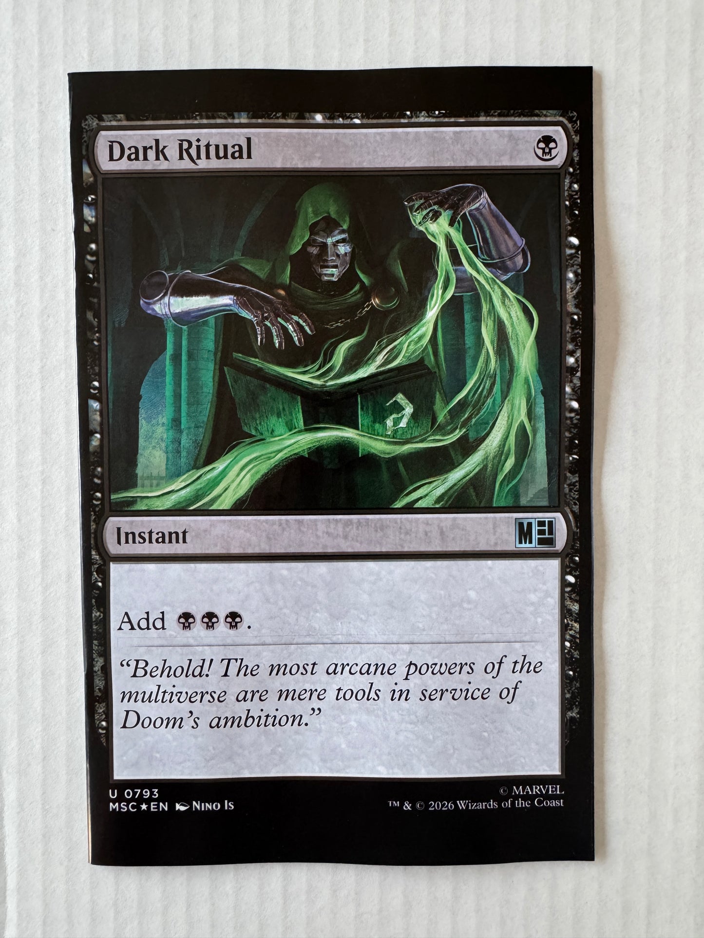 MARC SPECTOR MOON KNIGHT #5 Vol 2 NM Magic The Gathering Variant