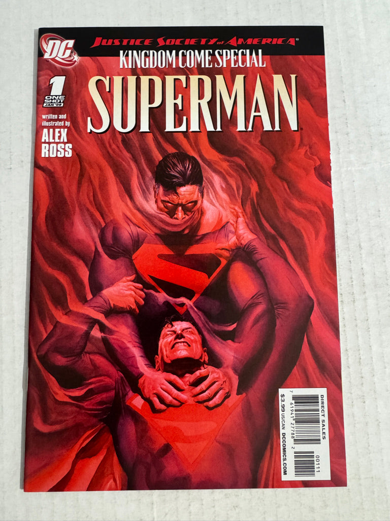 JUSTICE SOCIETY OF AMERICA KINGDOM COME SPECIAL: Superman #1 Alex Ross Cover