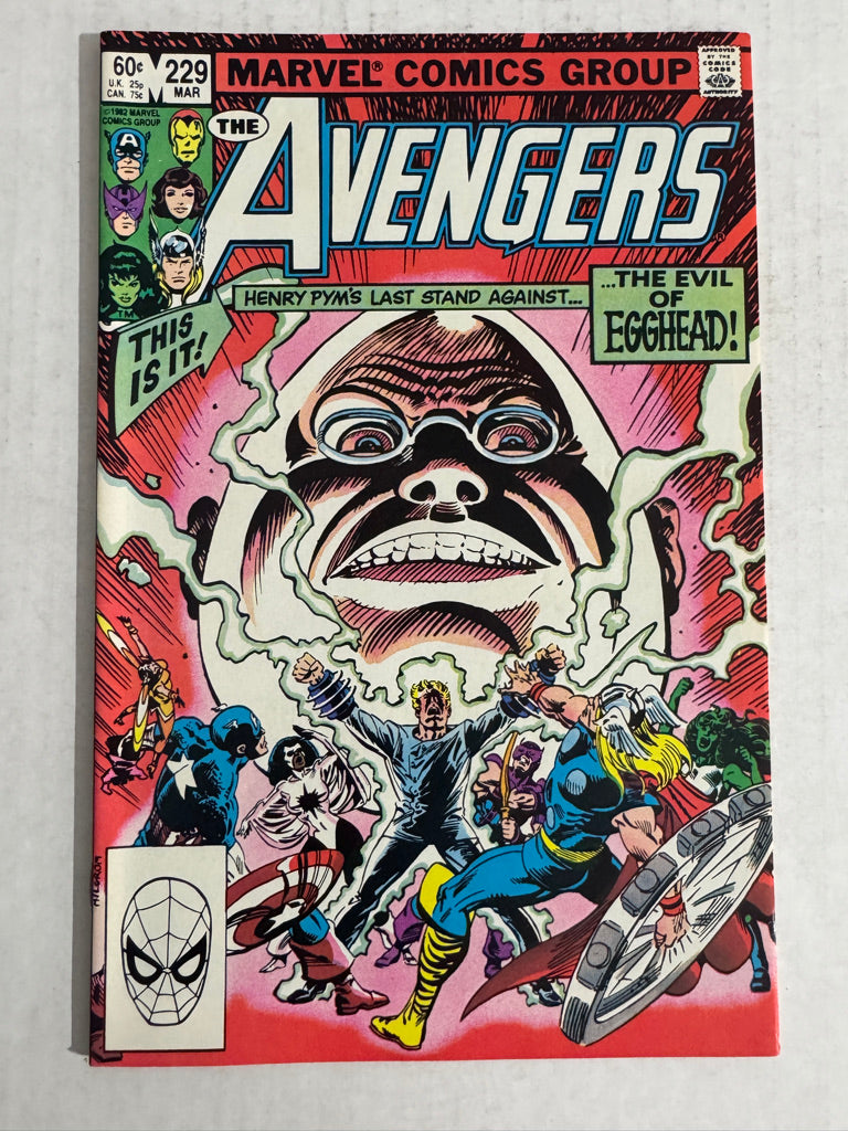 AVENGERS #229 NM