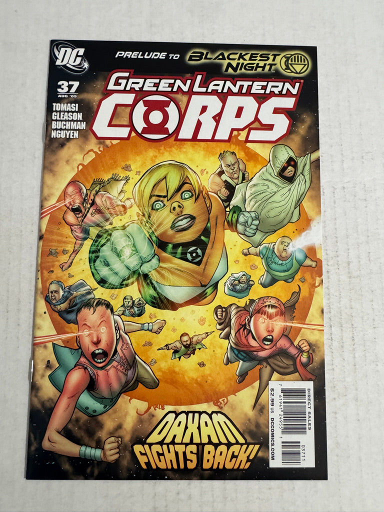 GREEN LANTERN CORPS #37 Vol 2 NM Patrick Gleason Cover