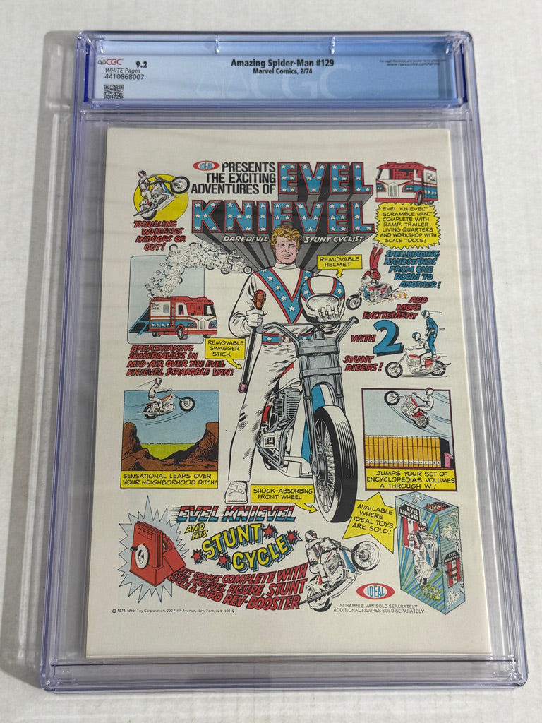 AMAZING SPIDER-MAN #129 CGC 9.2 1ST APPEARANCE