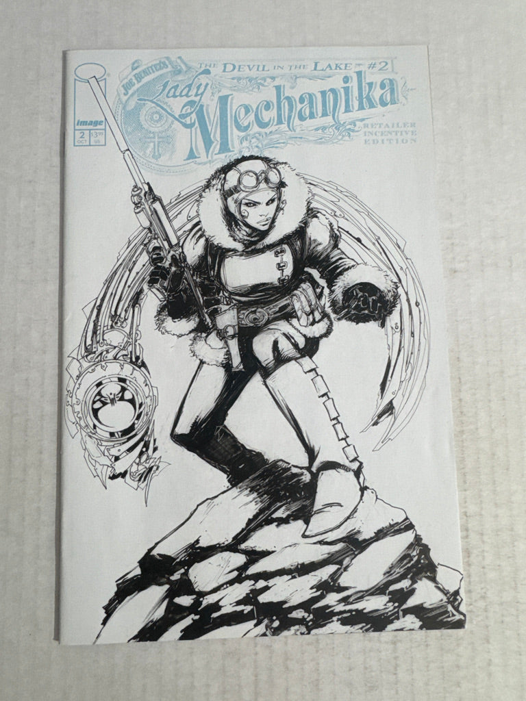 LADY MECHANIKA The Devil In The Lake #2 NM- 1:10 Joe Benitez Variant