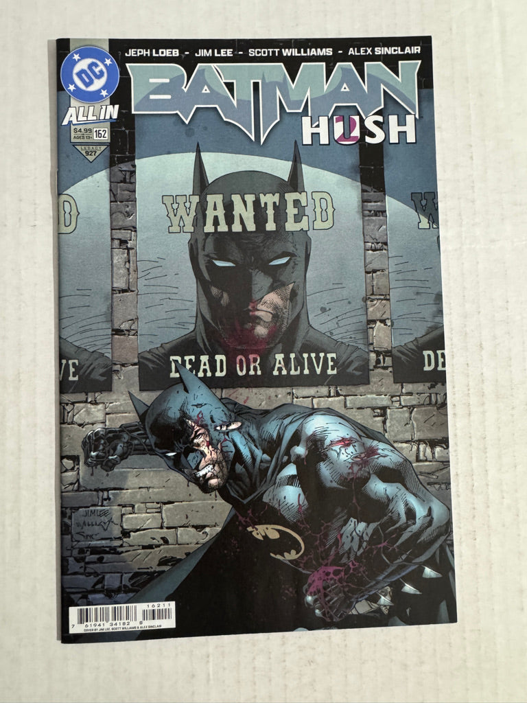 BATMAN #162 Vol 3 NM Jim Lee Cover